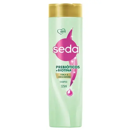 SHAMPOO SEDA PREBIOTICOS+BIOTINA 325ML