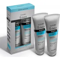 KIT SIAGE MEN SHAMPOO COMBATE A CASPA 250ML 2 UNIDADES