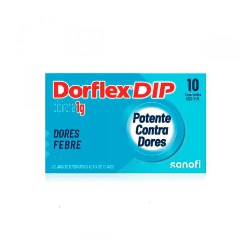 DORFLEX DIP 1GR 10 COMPRIMIDOS DIPIRONA MONOIDRATADA