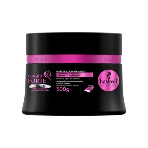 MASCARA HASKELL CAVALO FORTE HIDRA 300GR
