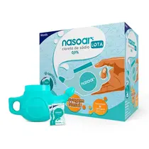 NASOAR LOTA 0,9% + 15 ENVELOPES SODIO CLORETO
