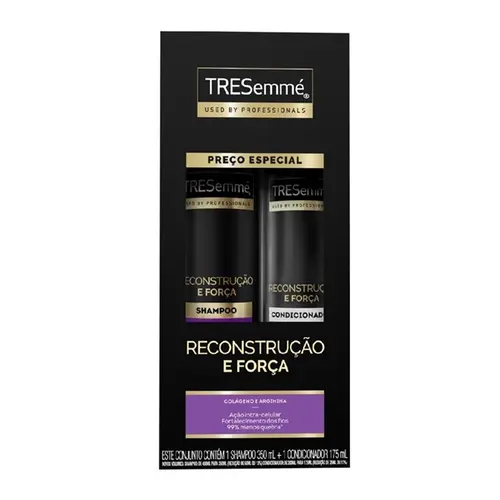 KIT TRESEMME RECONSTRUCAO E FORCA SHAMPOO 350ML + CONDICIONADOR 175ML