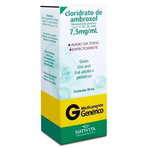 AMBROXOL 7,5MG/ML 50ML GENERICO NATIVITA
