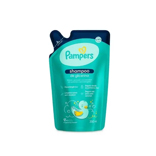 REFIL SHAMPOO PAMPERS GLICERINA 350ML