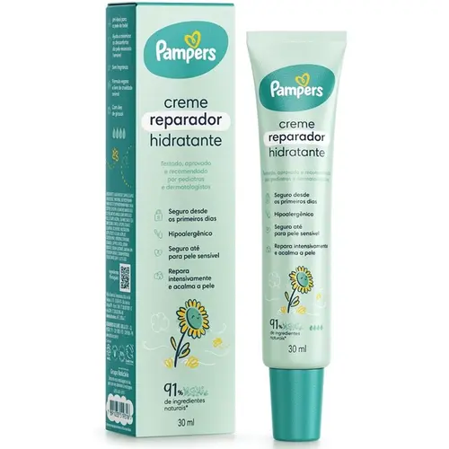 CREME REPARADOR HIDRATANTE PAMPERS GIRASSOL 30ML