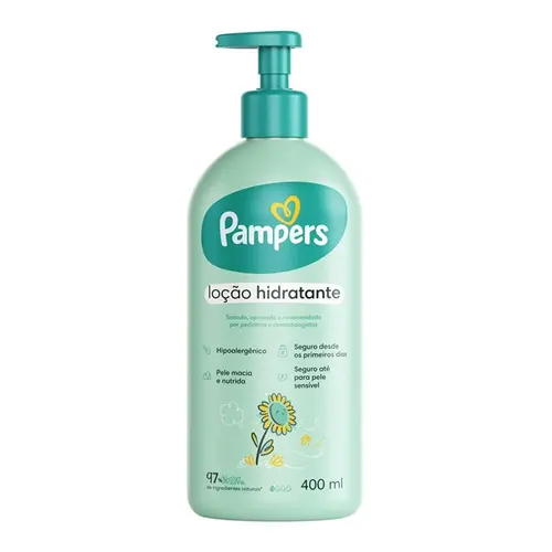 LOCAO HIDRATANTE CORPORAL PAMPERS GIRASSOL 400ML