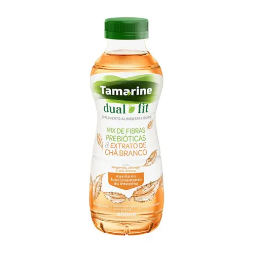 TAMARINE DUAL FIT SABOR TANGERINA PESSEGO E CHA BRANCO 400ML