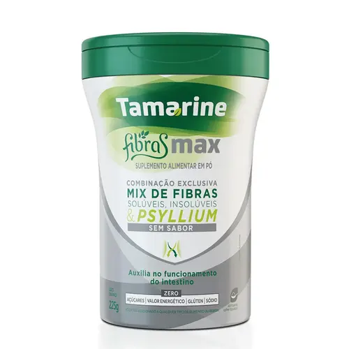 TAMARINE FIBRAS MAX POTE SEM SABOR ZERO 225GR