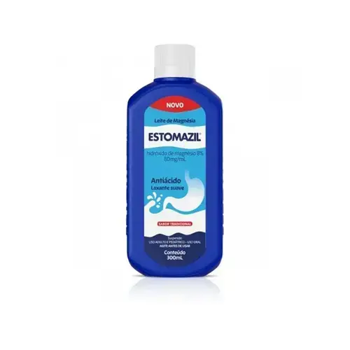 LEITE DE MAGNESIA ESTOMAZIL TRADICIONAL 100ML HIDROXIDO DE MAGNESIO