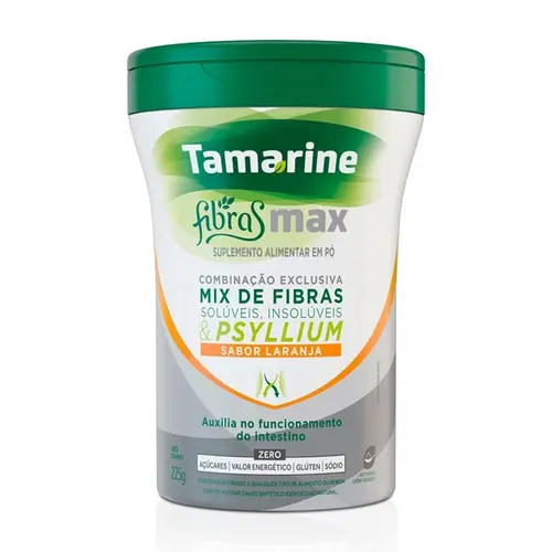 TAMARINE FIBRAS MAX POTE LARANJA ZERO 225GR