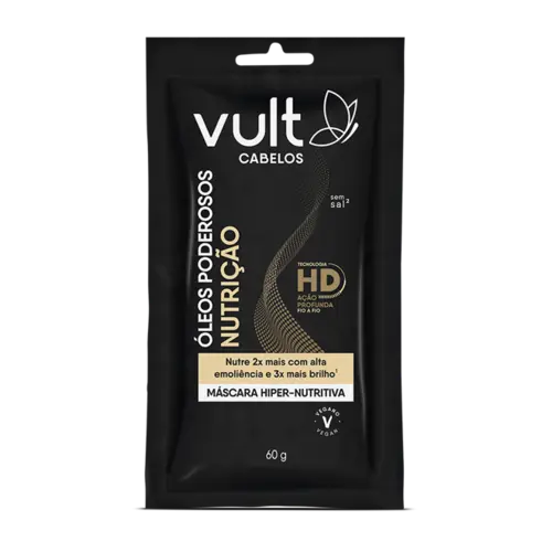 MASCARA VULT SACHE OLEOS PODEROSOS NUTRICAO 60GR
