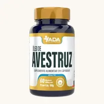 OLEO DE AVESTRUZ 500MG 60 CAPSULAS ADA NUTRACEUTICA