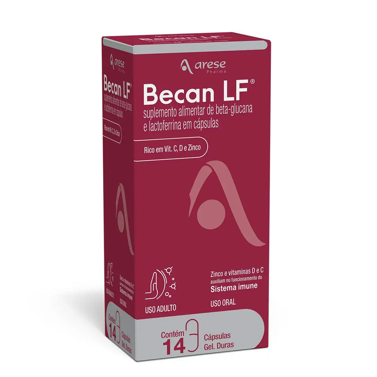 BECAN LF 14 CAPSULAS MULTIVITAMINICO - POLIVITAMINICO