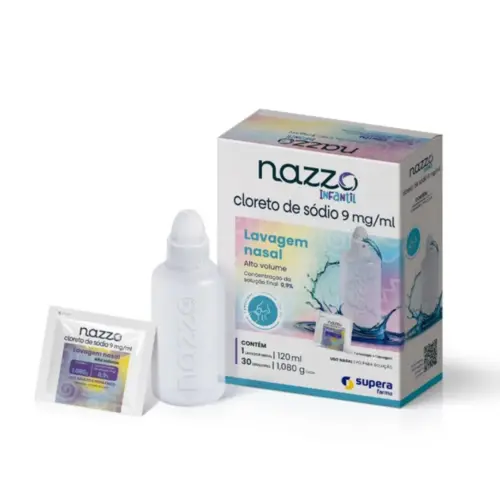 NAZZO 9MG/ML 30 ENVELOPES + FRASCO 240ML SODIO CLORETO