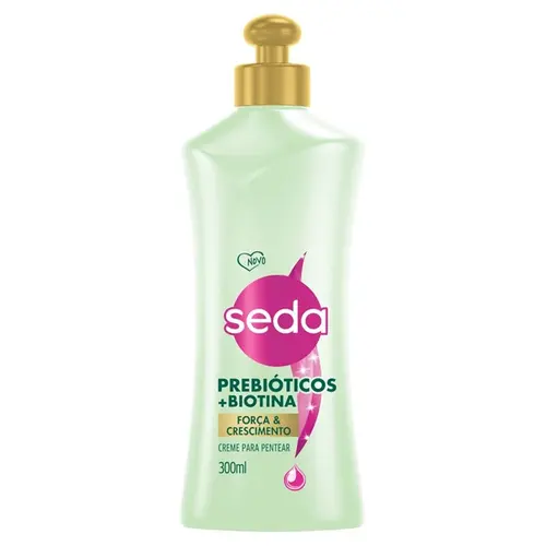 CREME DE PENTEAR SEDA PREBIOTICOS+BIOTINA 300ML