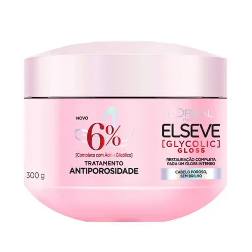CREME DE TRATAMENTO ELSEVE GLYCOLIC GLOSS 300GR