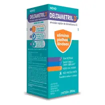 DELTAMETRIL D EMULSAO CAPILAR 4% 100ML DIMETICONA
