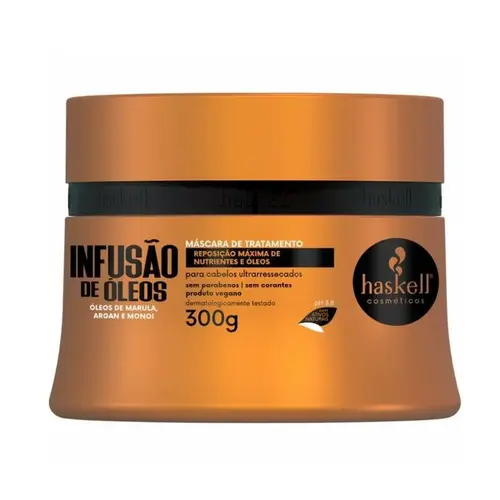 MASCARA HASKELL INFUSAO DE OLEOS 300GR