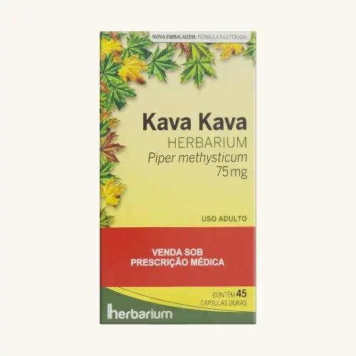 KAVA KAVA 75MG 45 CAPSULAS HERBARIUM