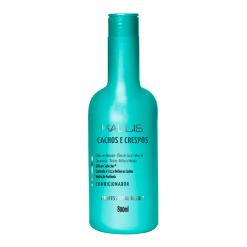 CONDICIONADOR KALLIS CACHOS E CRESPOS 800ML