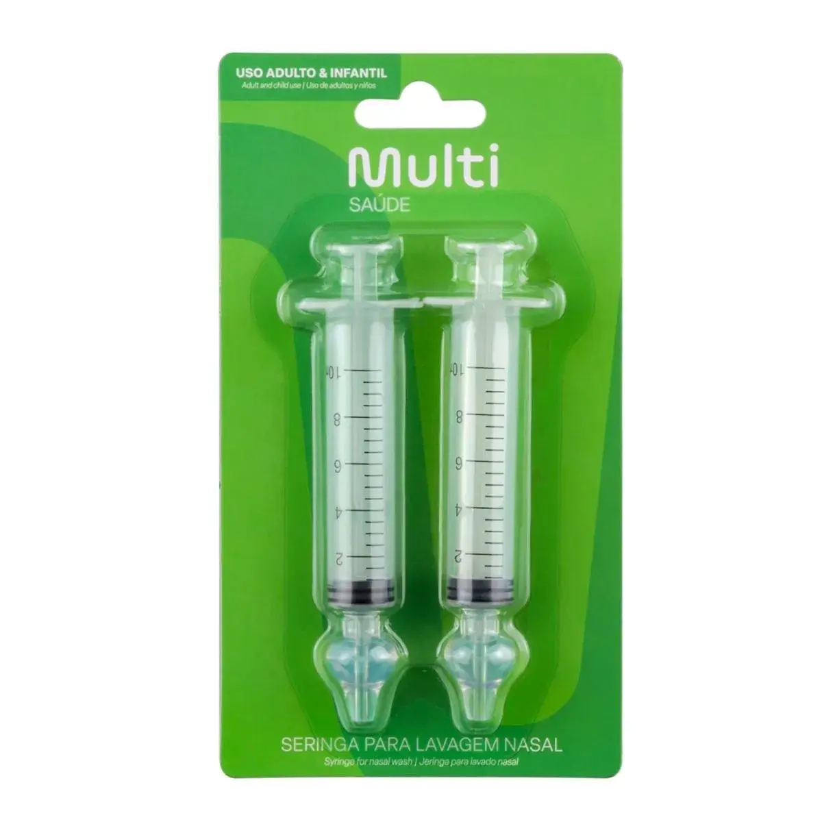 SERINGA NASAL MULTILASER 10ML 2 UNIDADES