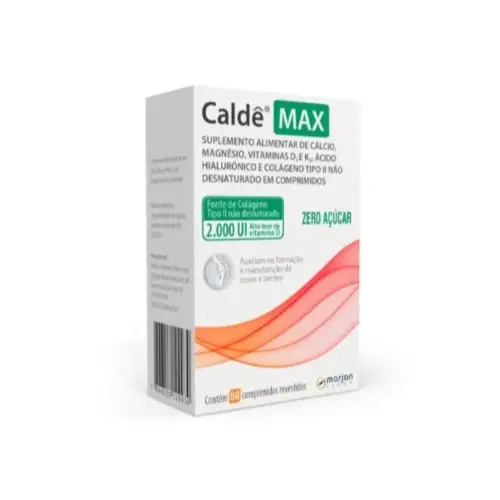 CALDE MAX 2.000UI 60 COMPRIMIDOS CALCIO
