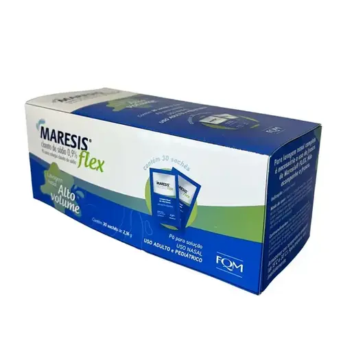 REFIL MARESIS FLEX 2,16GR 30 ENVELOPES SODIO CLORETO