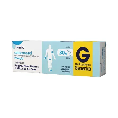 CETOCONAZOL CREME 20MG/G 30GR GENERICO PHARLAB CETOCONAZOL