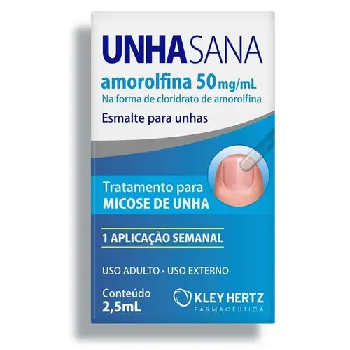 UNHA SANA 50MG/ML ESMALTE 2,5ML AMOROLFINA