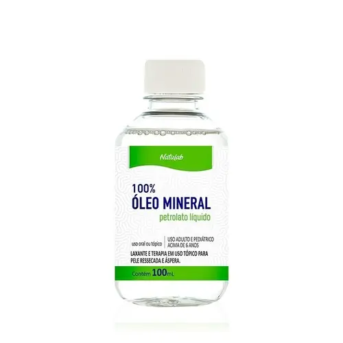 OLEO MINERAL 100% NATULAB 100ML OLEO MINERAL
