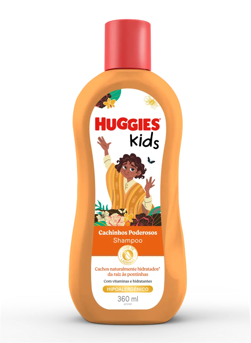 CREME DE PENTEAR HUGGIES KIDS CACHINHOS PODEROSOS 360ML
