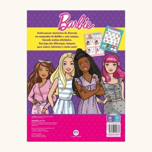 LIVRO BARBIE PASSATEMPOS ESPECIAIS
