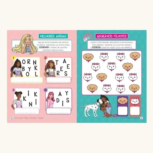 LIVRO BARBIE PASSATEMPOS ESPECIAIS