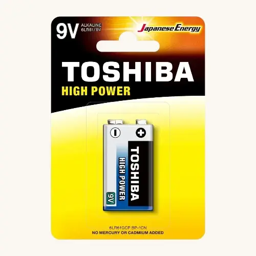 BATERIA TOSHIBA ALC 9V 1 UNIDADE