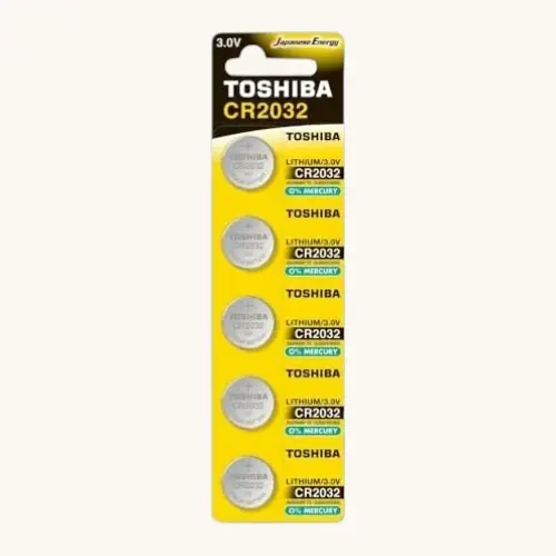 PILHA TOSHIBA MOEDA LITHIUM 1 UNIDADE