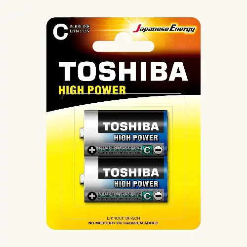 PILHA TOSHIBA ALC D 2 UNIDADES