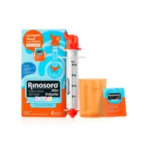 RINOSORO ALTO VOLUME BABY 15 SACHES + FRASCO 60ML SODIO CLORETO