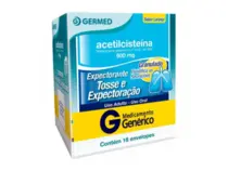 ACETILCISTEINA 600MG 16 ENVELOPES GENERICO GERMED