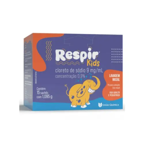 RESPIR KIDS 15 ENVELOPES SODIO CLORETO