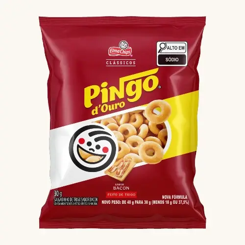SALGADINHO PINGO DOURO BACON 30GR