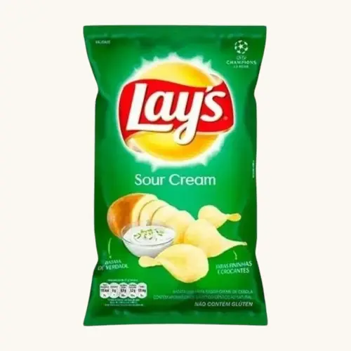 SALGADINHO LAYS SOUR CREAM 35GR