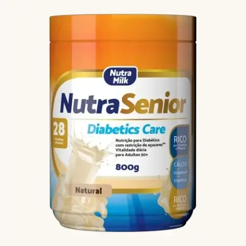 NUTRASENIOR DIABETICS CARE SEM SABOR 800GR