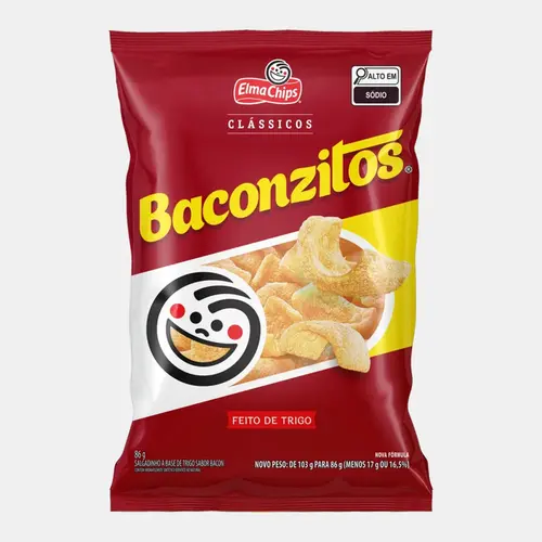 SALGADINHO BACONZITOS 86GR