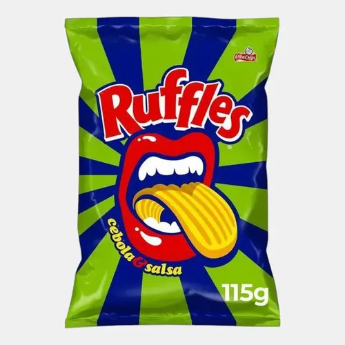 SALGADINHO RUFFLES CEBOLA E SALSA 115GR