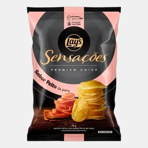 SALGADINHO SENSACOES PEITO DE PERU 70GR