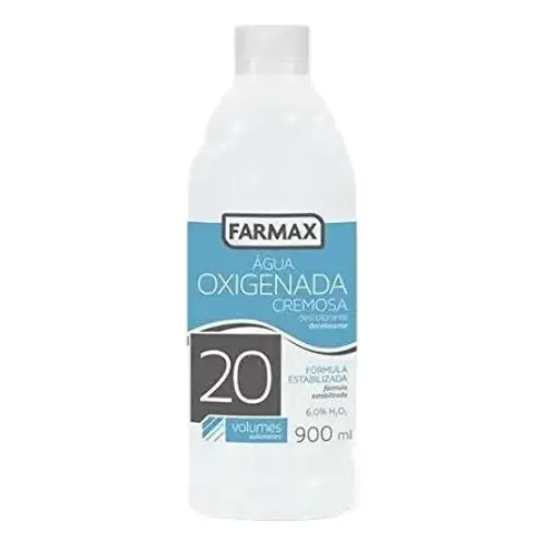 AGUA OXIGENADA FARMAX CREMOSA 20 VOLUMES 900ML