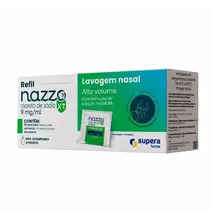 REFIL NAZZO XT 15 ENVELOPES SODIO CLORETO