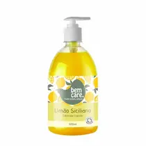 SABONETE LIQUIDO BEM CARE LIMAO SICILIANO 500ML