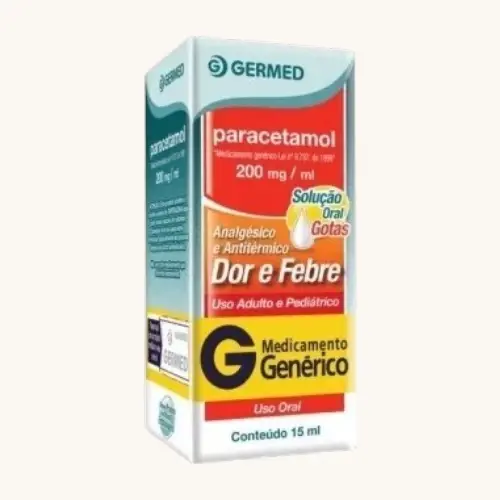 PARACETAMOL 100MG 15ML GENERICO GERMED