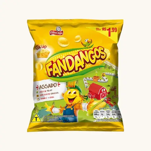 SALGADINHO FANDANGOS QUEIJO 37GR